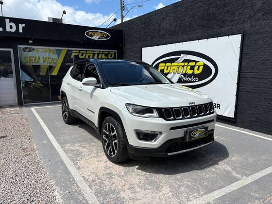 JEEP COMPASS 2.0 16V FLEX LIMITED AUTOMÁTICO JEEP COMPASS 2.0 16V FLEX LIMITED AUTOMÁTICO